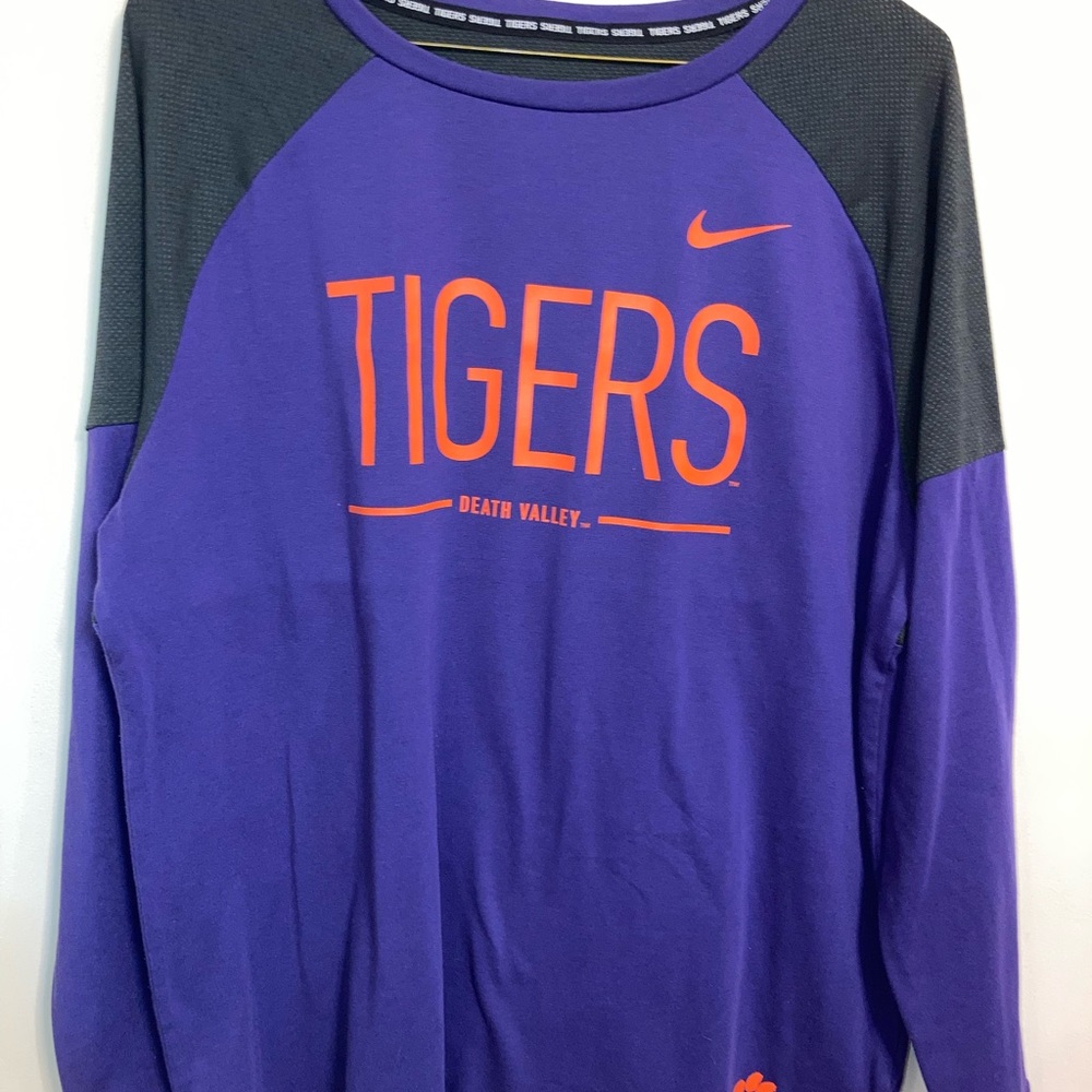 Clemson Death Valley Nike dri-fit performance shirt
